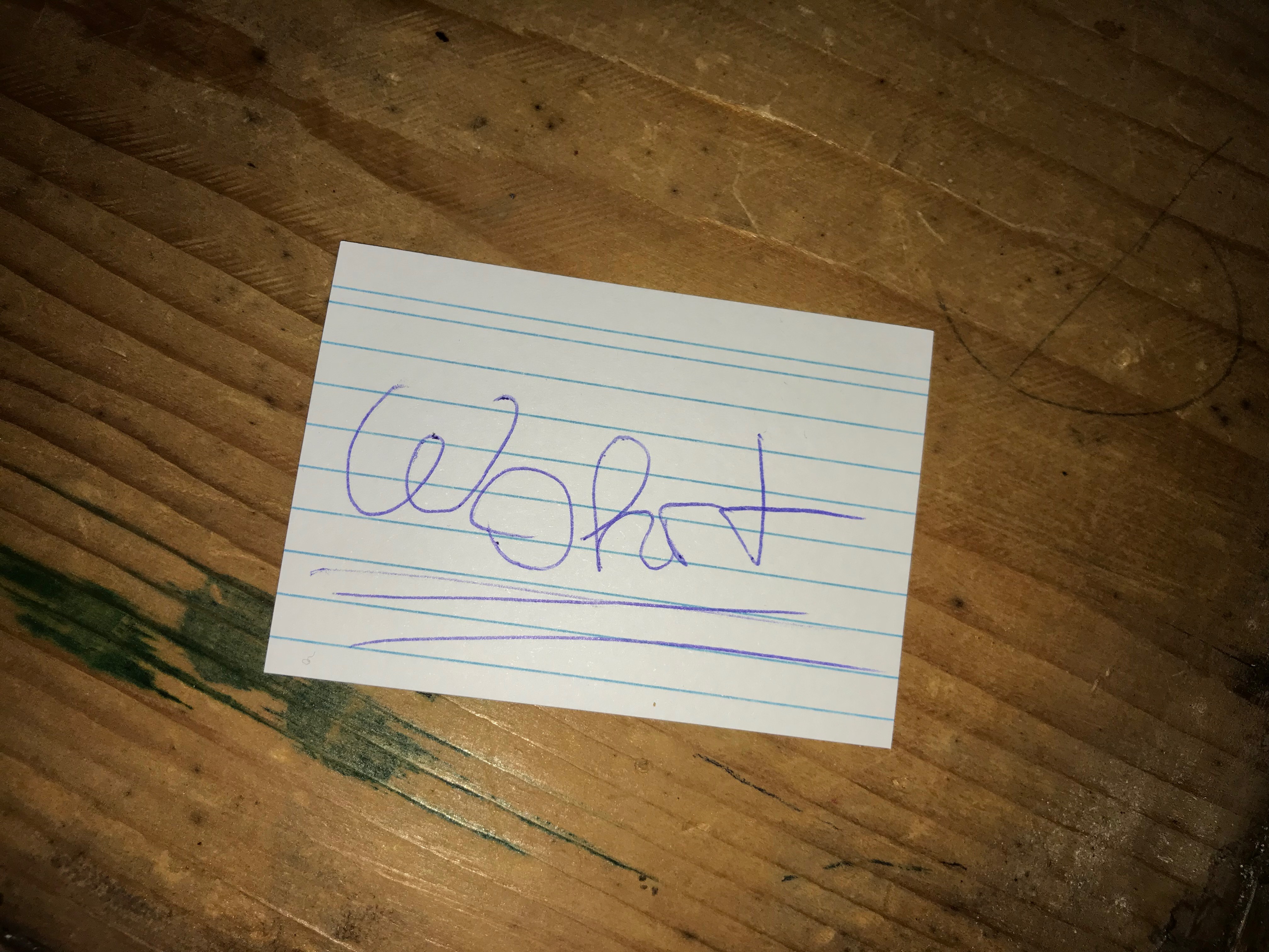 Am Anfang war das Wort